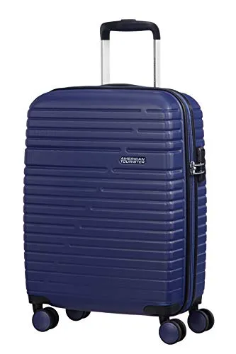 American Tourister Aero Racer - Bagaglio a Mano (4 ruote), Blu (Nocturne Blue), S