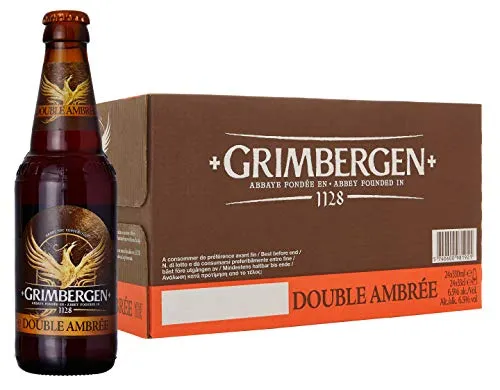Grimbergen Birra Double Ambree (Abbey) - 24 bottiglie da 330 ml
