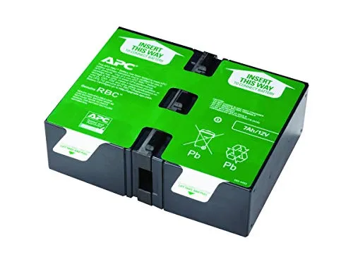 APC APCRBC123 - Pacco batterie sostitutive per APC UPS BR900GI, BR900G-GR, SMT750RMI2U