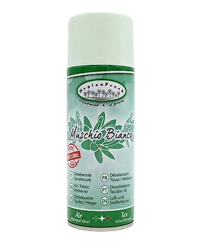 HygienFresh deodorante salvatessuti spray 400ml. - MUSCHIO BIANCO