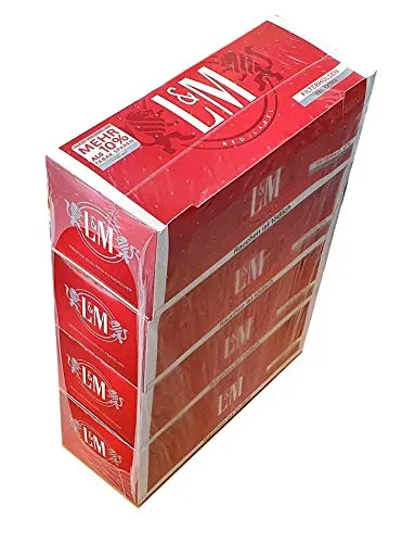 L&M Red Extra, filtri per sigarette, 1000 pezzi (4 x 250) (filtri per sigarette)