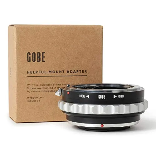 Gobe - Adattatore di montaggio lente: compatibile con lente Nikon F (G-Type) e corpo fotocamera Micro Four Thirds (M4/3)