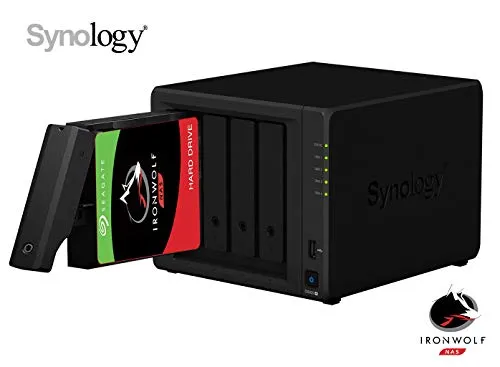 Synology DS920+ 8GB NAS 32TB (4x 8TB) IronWolf