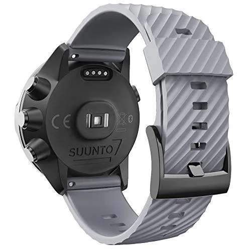 WIIKAI, Cinturino di Ricambio Compatibile con suunto 7/9/9 baro/Spartan Sport/D5, in Silicone di Ricambio.