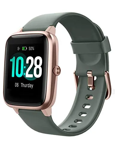 YAMAY Smartwatch Orologio Fitness Donna Uomo Smart Watch Android iOS Contapassi Cardiofrequenzimetro da polso ECG Orologio Sportivo Bluetooth Touch Conta Calorie Activity Tracker IP68 con Cronometri