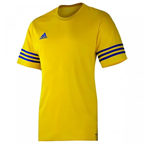 adidas Entrada 14 Jsy, Maglietta Uomo, Oro/Blu Cobalto, S