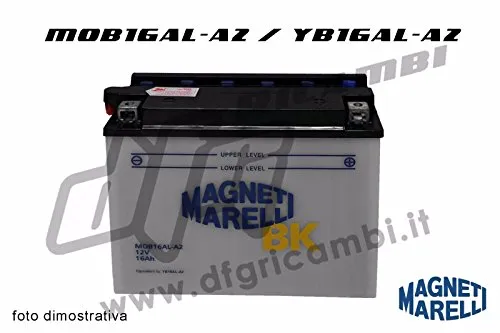 BATTERIA 12 v - 16 Ah MAGNETI MARELLI MOB16AL-A2 - YB16AL-A2 - CB16AL-A2