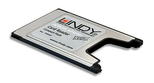 LINDY Adattatore PCMCIA a Compact Flash per schede Compact Flash su slot PCMCIA
