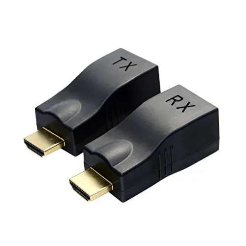 Jser RJ45 a HDMI 1.4 Extender over Single 30 m Ethernet LAN RJ45 CAT5e CAT6 per HDTV 1080p 3D con