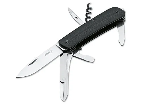 BÖKER Taschenmesser Coltello Tech Tool City 3, 01bo803 Unisex-Adult, Nero, Standard