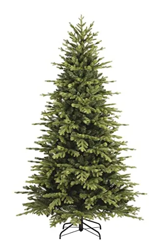 Albero di Natale 240 cm Folto BRISTOL FLORA Effetto Realistico con Rami in Polietilene + PVC