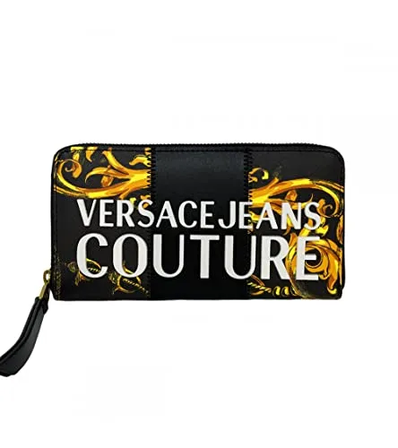 Versace Jeans Couture Portafoglio zip around con stampa baroque 71VA5P41
