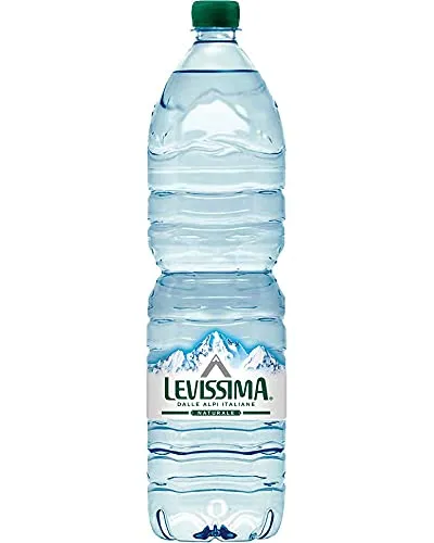 Acqua Oligominerale Naturale Levissima 1,5lt x 6 bottiglie in plastica (Bancali di varie dimensioni) (100 casse)