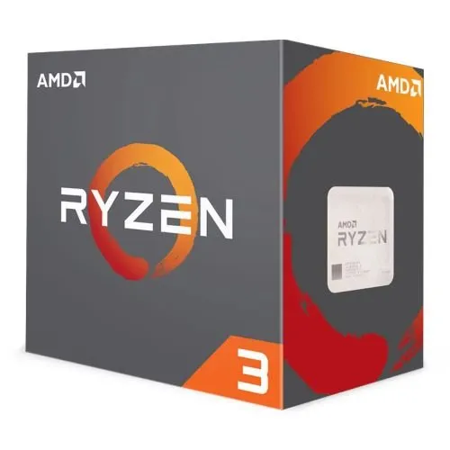 AMD Ryzen 3 1200 CPU con Wraith Cooler, AM4, 3.1 GHz (3.4 Turbo), quad core, 65 W, 10 MB Cache, 14 Nm,