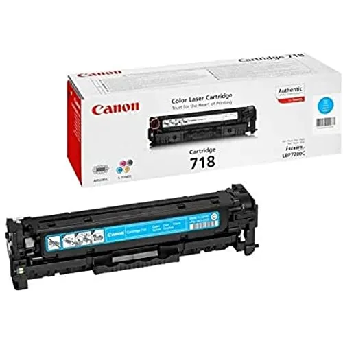 Canon Cartuccia 718 BK VP (2PK) TONER Nero, Rendimento 6800 Pagine, Imballo in cartone