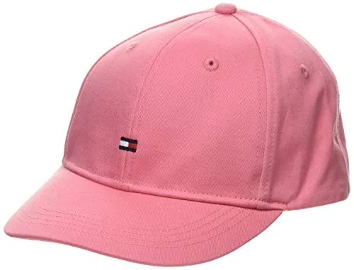 Tommy Hilfiger BB cap Cappello, Pink, M Bimbo