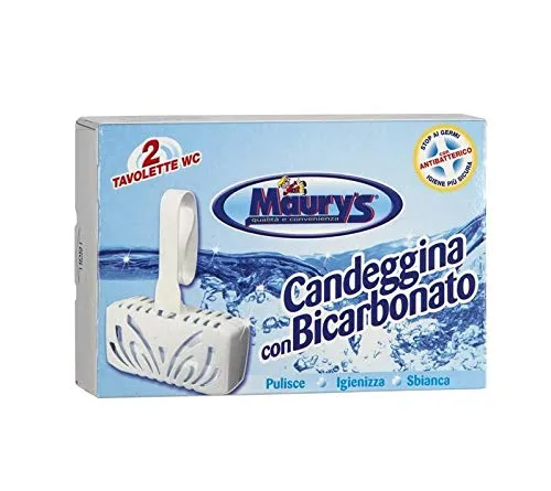 MAURY'S Tavoletta WC 2pz Candeggina