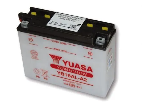 12 V 16 AH batteria YUASA yb16al di A2 per Ducati 350 400 600 750 900 SS