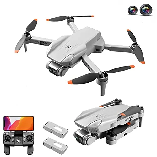 LiLong K80 Air 2S Drone GPS con Doppia Fotocamera 4K EIS HD, Drone Professionale per Adulti, Drone con Motore brushless con Funzione Follow Me, Trasmissione FPV WiFi 5G