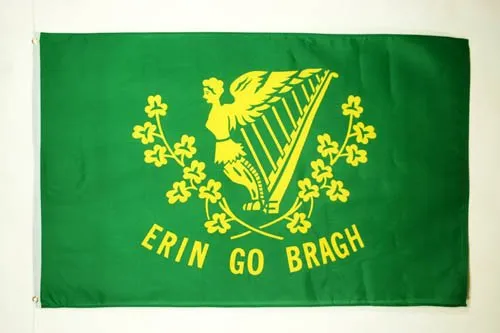AZ FLAG Bandiera Irlanda Erin Go Bragh 150x90cm - Bandiera Irlandese 90 x 150 cm