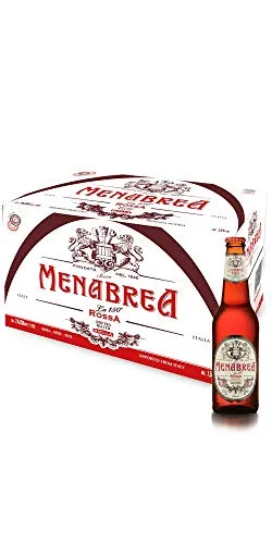 MENABREA Birra La 150 Doppio Malto Rossa 7.5 In Cartone Da 24 Bottiglie - 330 ml