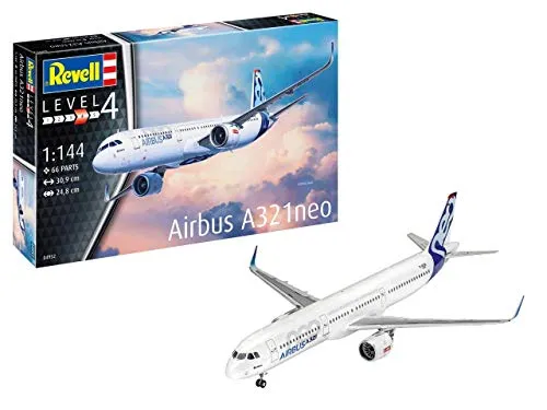 Revell- Airbus A321 Neo Other License Kit di Modelli in plastica, Multicolore, 04952