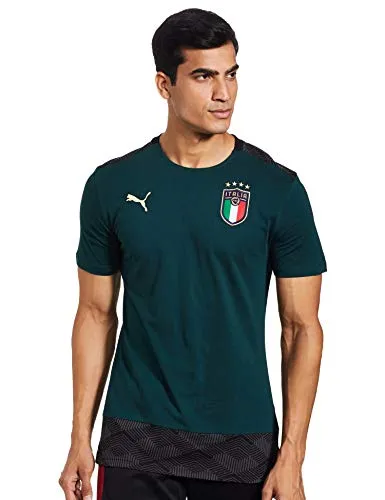 PUMA Tshirt FIGC Verde 20/22 Italia Verde
