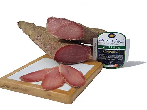 2 kg - Lonza (musteba sarda) di suino. Prodotta dal Salumificio Monte Arci, Grighine, Oristano