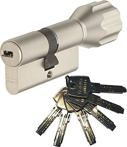 Abus EC550 Cilindro Pomolo Lunghezza Z35/K35mm con 6 Chiave