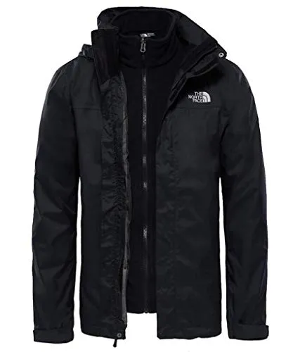 The North Face Giacca Evolve II Triclimate, Uomo, TNF Black, XL