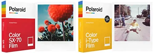 Polaroid - 6004 - Pellicola Istantanea Colore Per Sx-70 & - 6000 - Pellicola Istantanea Colore para i-Type