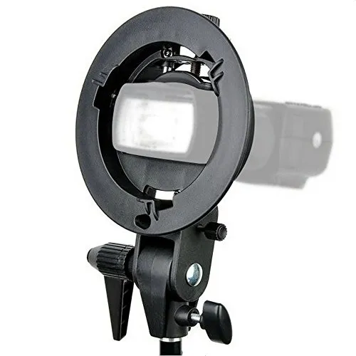 Godox S-type Staffa Bowens Supporto per Speedlite Flash Snoot Softbox a nido d'ape