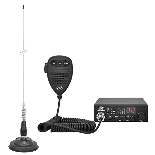 Radio CB PNI Escort HP 8000L ASQ con Antenna CB PNI ML100