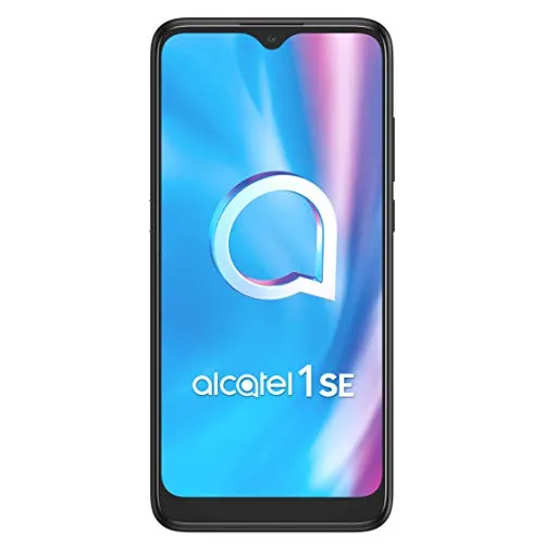 Alcatel 1SE - Smartphone 4G Dual Sim, Display 6.22” HD+, 64GB, 6GB RAM, Tripla Camera, Android 10, Batteria 4000mAh, Power Grey, [Italia]