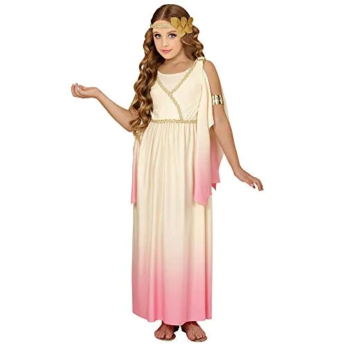 WIDMANN WDM67667 - Costume Per Bambini Dea Greca (140 cm/8-10 Anni), Rosa, XS