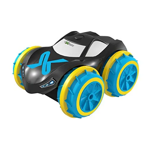 EXOST - Auto telecomandata Aquacyclone, 100% anfibie, ruota sul pavimento e in acqua, disponibile in 2 colori