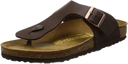 Birkenstock Ramses, Infradito Unisex - Adulto, Marrone (Brun Foncé), 42 EU