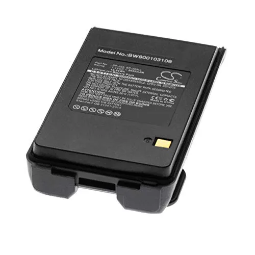 vhbw Batteria Li-Ion 2500mAh (7.4V) per Radio, Walkie Talkie come ICOM BP-265