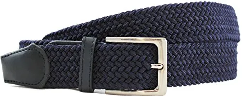 Safekeepers Confortevole Cintura in tessuto Elastico Stretch - Belt - Fibbia Senza Nickel - Unisex: Uomo e Donna