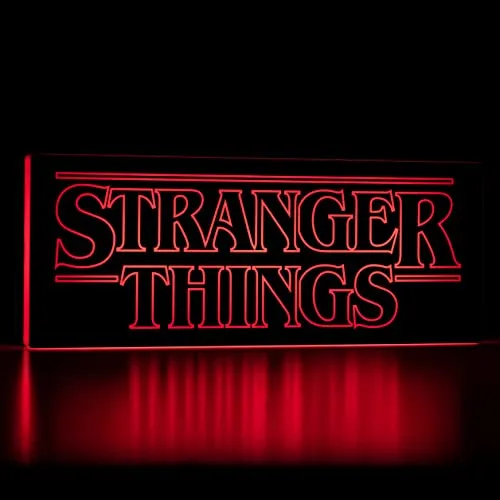 Paladone Stranger Things Logo Light with 2 Light Modes, Officially Licensed Merchandise