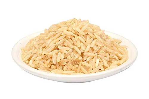 Riso integrale Super Basmati biologico Fairtrade 5kg BIO, miglior aromatico non sgusciato qualità indiana superiore, commercio equo e solidale dall'India, gusto squisito, extra pulito 5000g