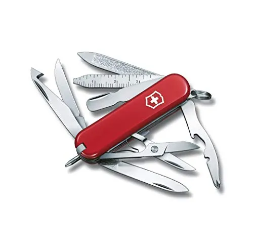 Victorinox MiniChamp V-0.6385 - Coltellino Multiuso 58mm, Rosso