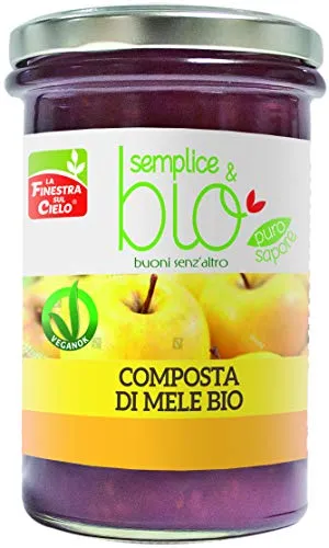 La Finestra Sul Cielo Semplice&Bio Composta di Mela Bio - 320 g