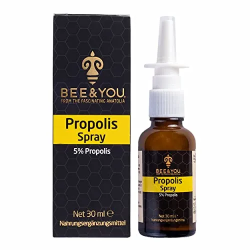 Bee & You Propolis spray nasale 30 ml (miscela lenitiva - commercio equo e solidale - ingredienti naturali e controllati)