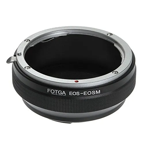 Fotga adattatore per Canon EOS EF EF-S Mount Lens to EOS M EF-M fotocamera mirrorless