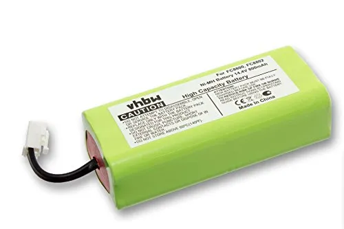 Batteria vhbw per Philips Easystar FC8800, FC8800/01, FC8802, FC8802/01, FC8802/02 come NR49AA800P, CRP756/01. 800mAh (14.4V)