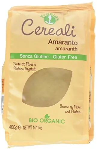 Probios Amaranto Bio senza Glutine - Pacco da 6 x 400 g