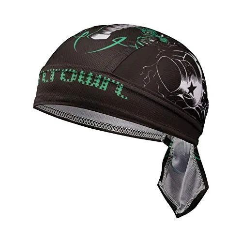 SKYSPER Cappellino Bandana, Cappello Ciclismo Bandana Traspirante Cappellino Sottocasco per Sport all'Aria Aperta, per Uomo e Donna, Taglia Unica