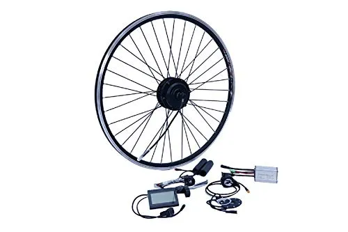 NCB Kit di conversione per bicicletta elettrica 250 W 28 pollici 6/7 ruota posteriore RWD 250 W Kit disco + cavo Brake V impermeabile IP65 36 V ENC36250-28-RWD 28"