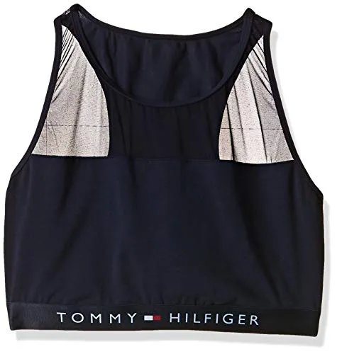 Tommy Hilfiger Bralette Corsetto, Blu (Navy Blazer 416), Small Donna